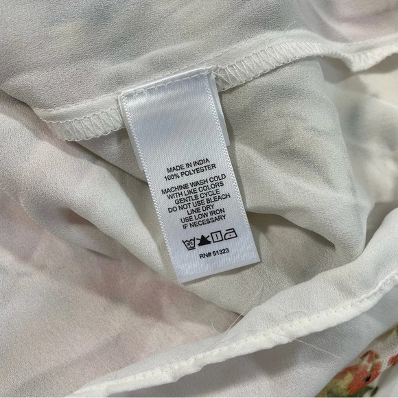 New 1 State Mini Chiffon Ruffle Skirt Daybreak Watercolor - Picture 4 of 7